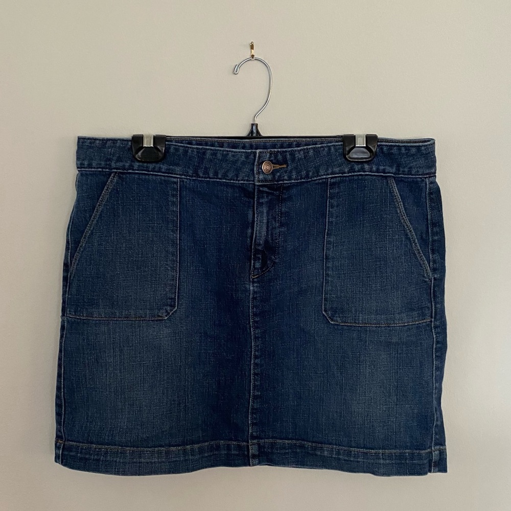 LOFT Jean Skirt